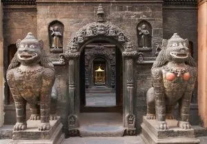 Buddhist temple in kathmandu