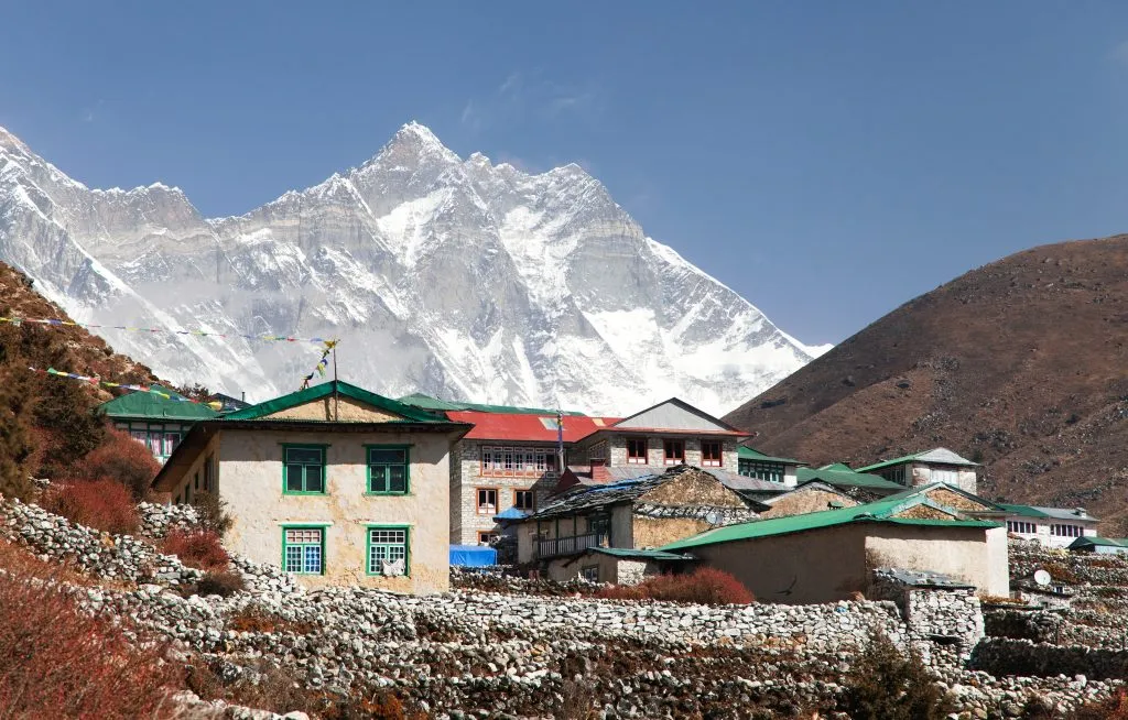 Pangboche village