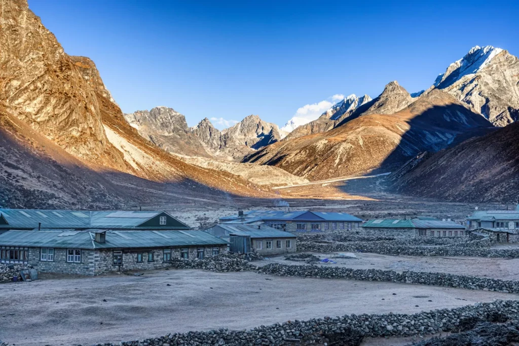 Pheriche village near everest