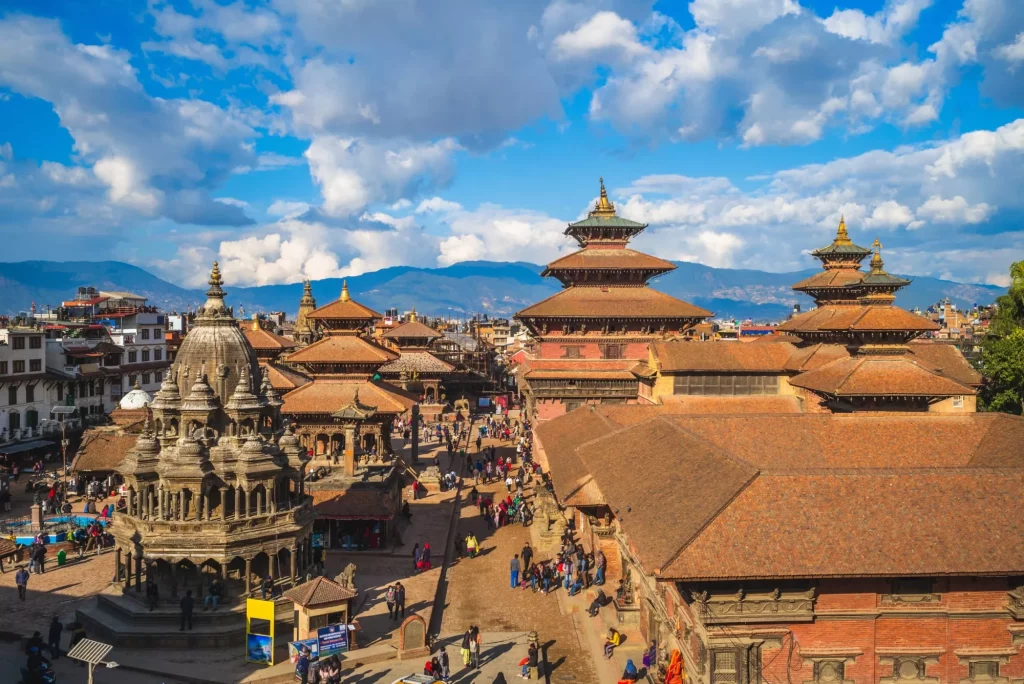 Scenery of patan durbar square at kathmandu nepal stockpack adobe stock